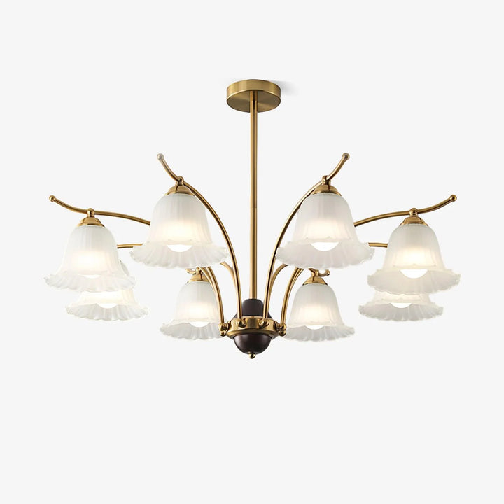 Flora Brass Chandelier 4