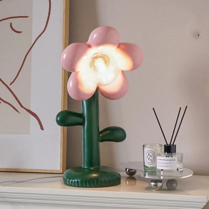 Flower Creative Tablr Lamp 4