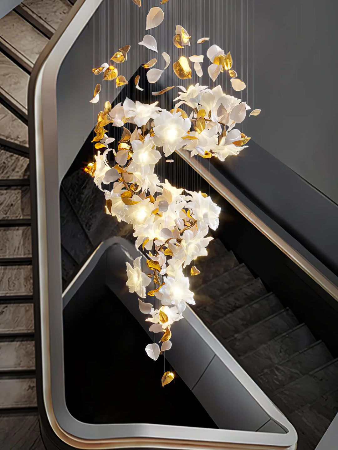 Fluttering Flowers Chandelier S 4