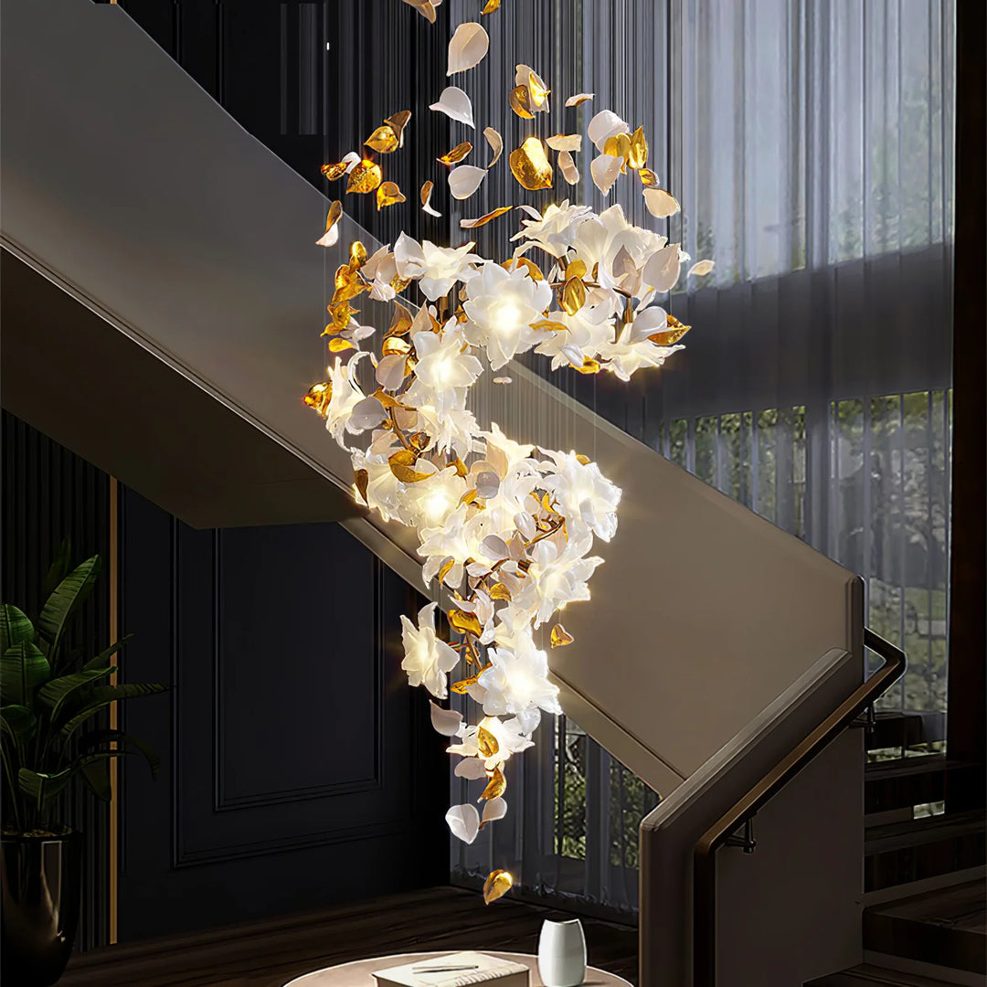 Fluttering Flowers Chandelier S 6