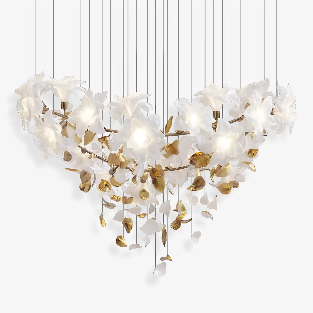 Fluttering Flowers Chandelier W