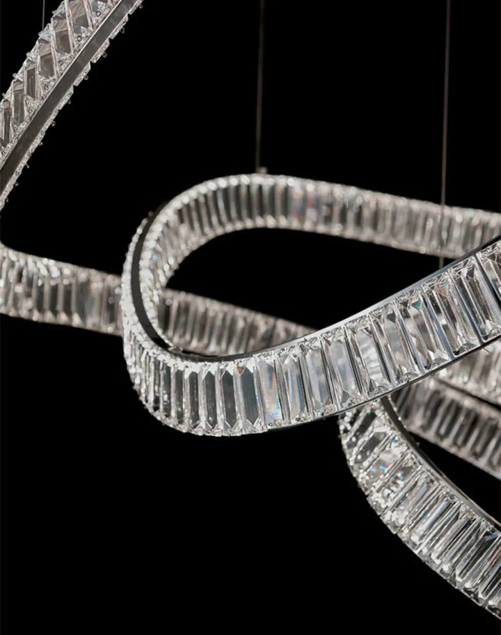 Flying Ribbon Crystal Chandelier 7