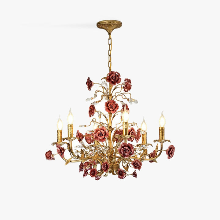 French_Country_Rose_Chandelier_1