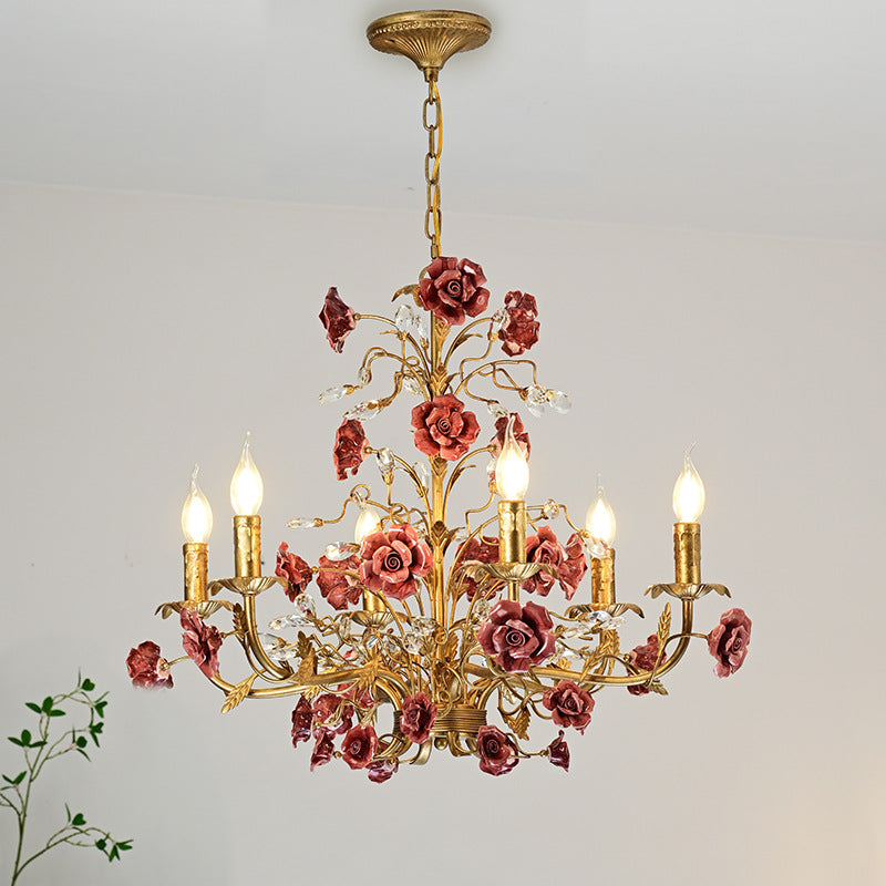 French_Country_Rose_Chandelier_10