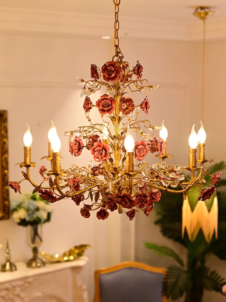 French_Country_Rose_Chandelier_12