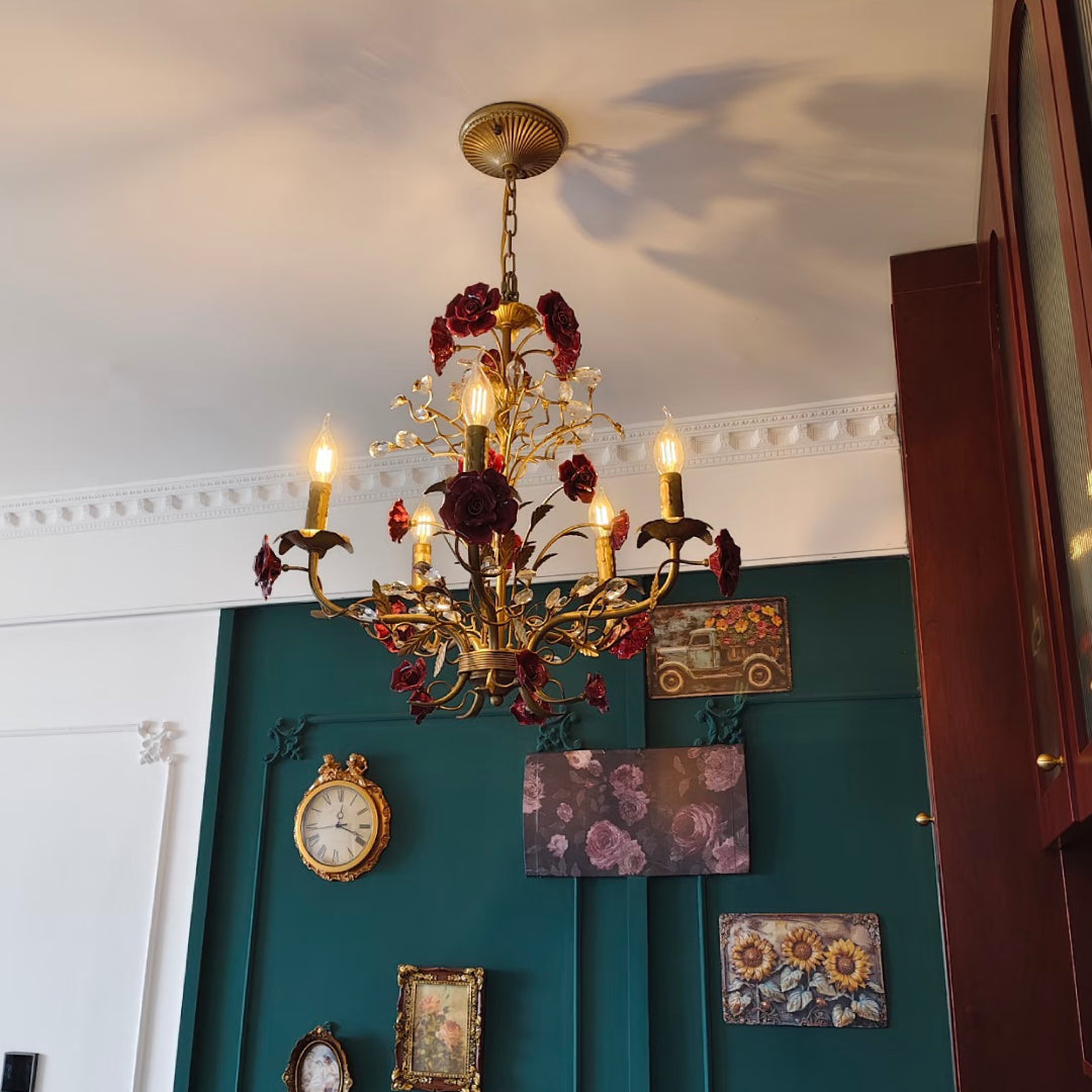 French_Country_Rose_Chandelier_16