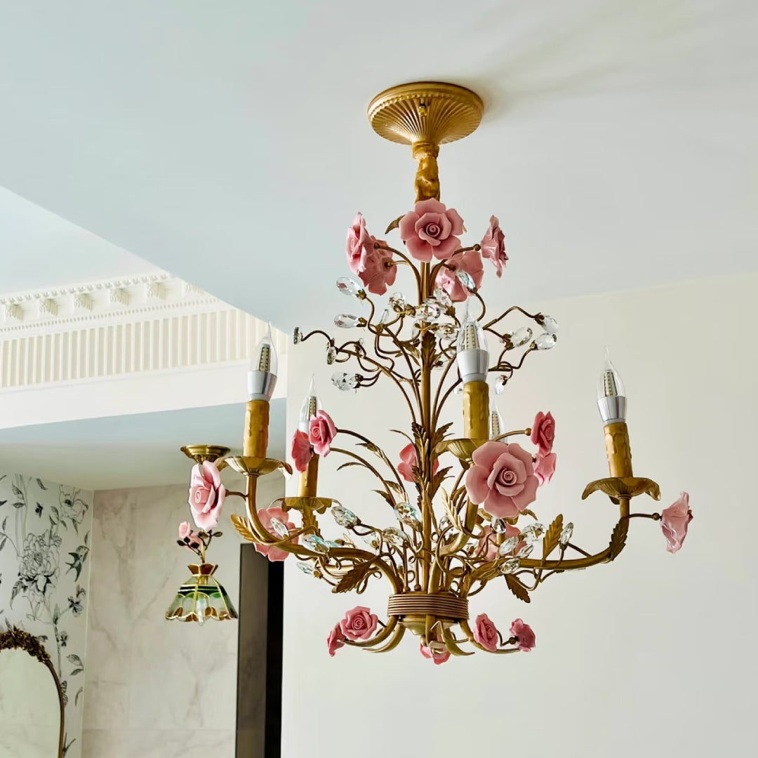 French_Country_Rose_Chandelier_20