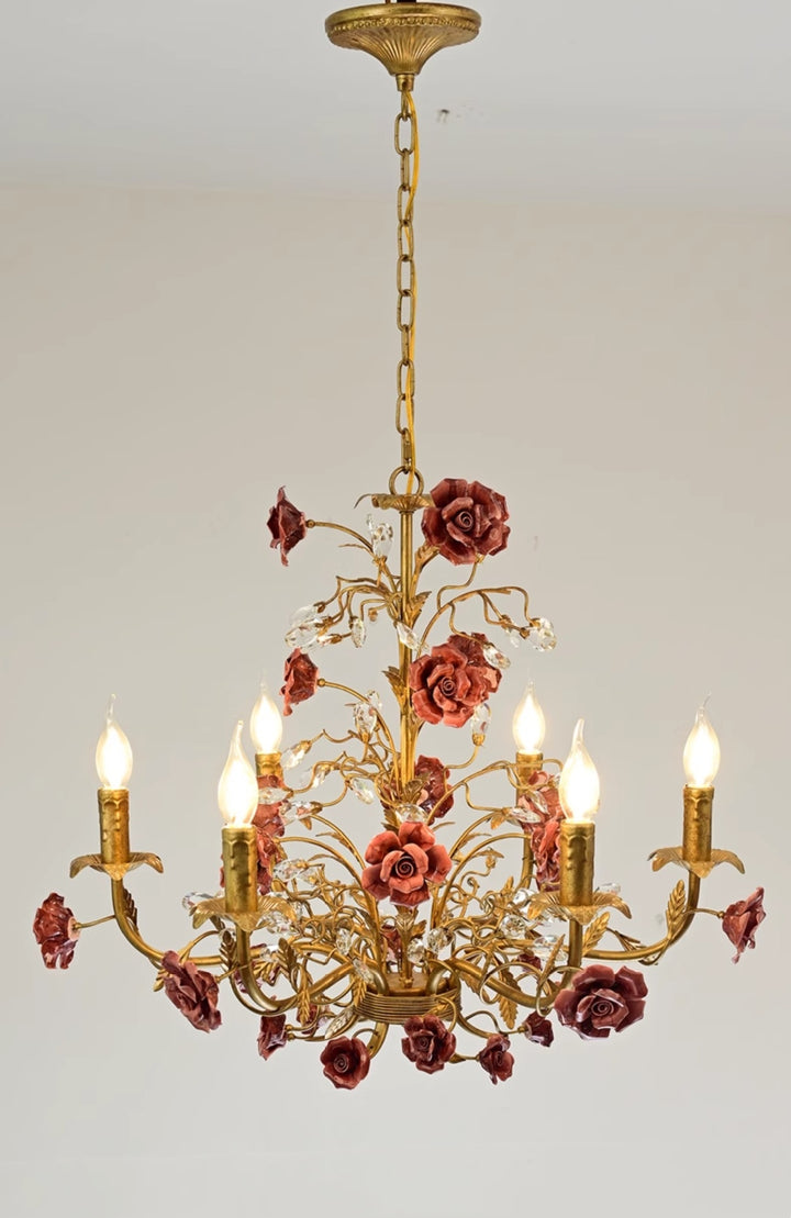 French_Country_Rose_Chandelier_5