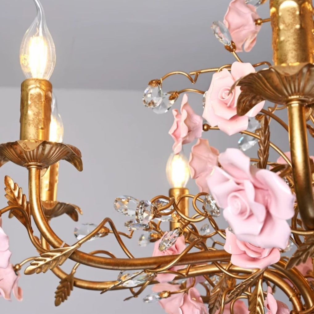 French_Country_Rose_Chandelier_6