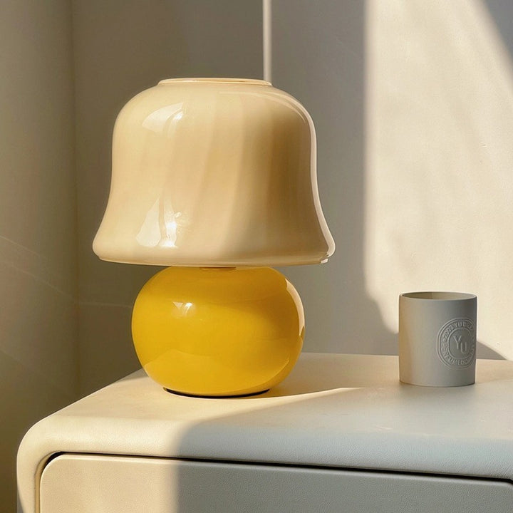 French Cream Table Lamp 2