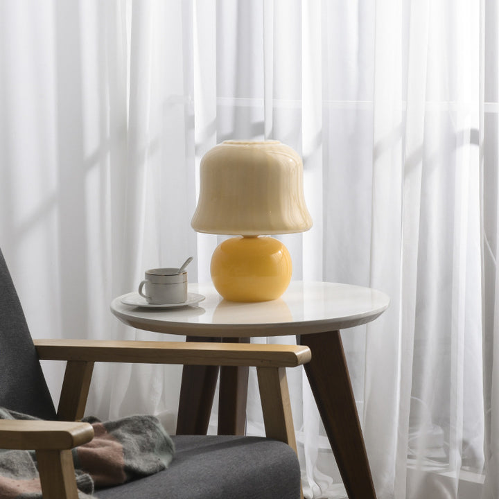 French Cream Table Lamp 8
