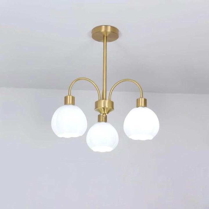 French Gooseneck Chandelier 14