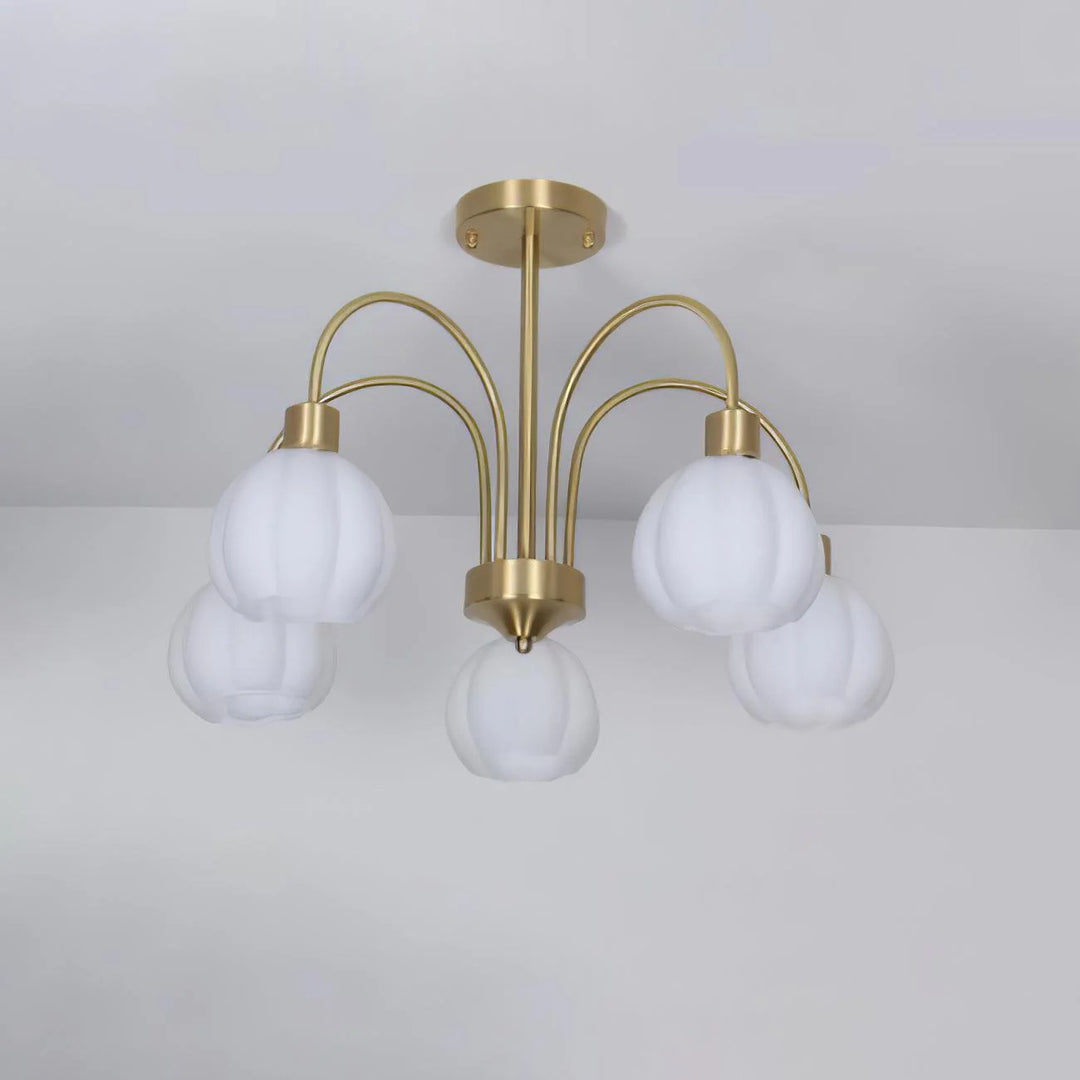 French Gooseneck Chandelier 3