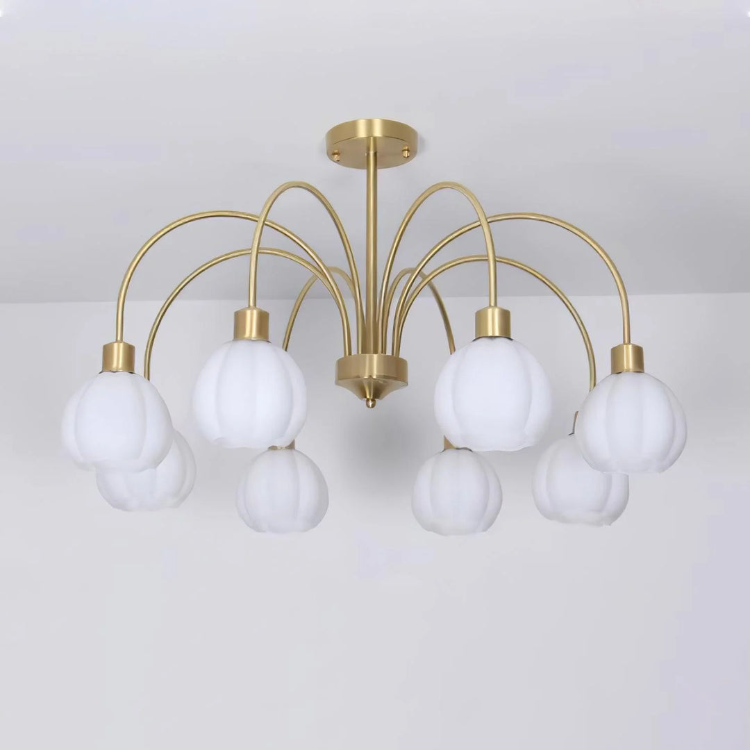 French Gooseneck Chandelier 6