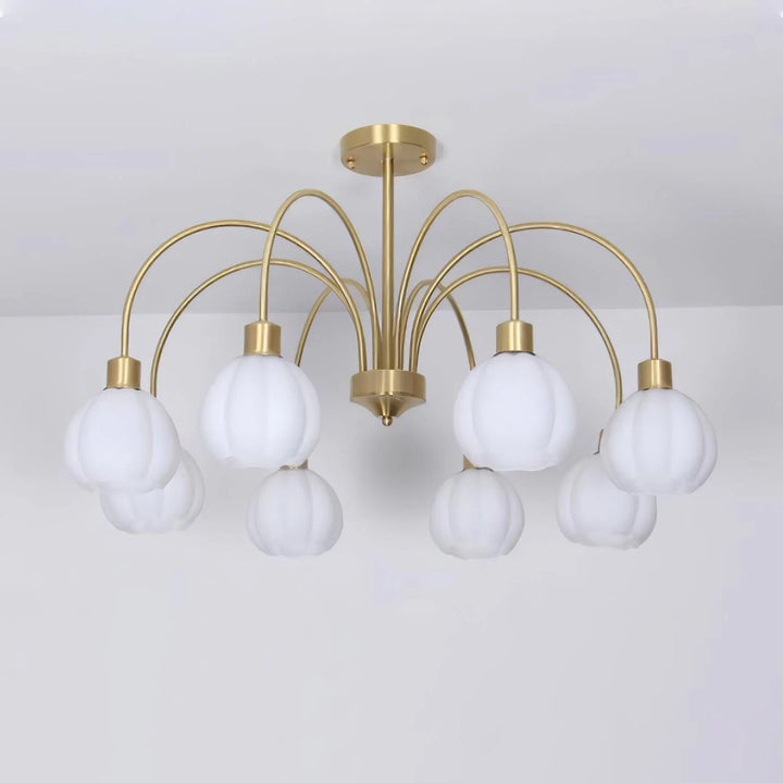 French Gooseneck Chandelier 6