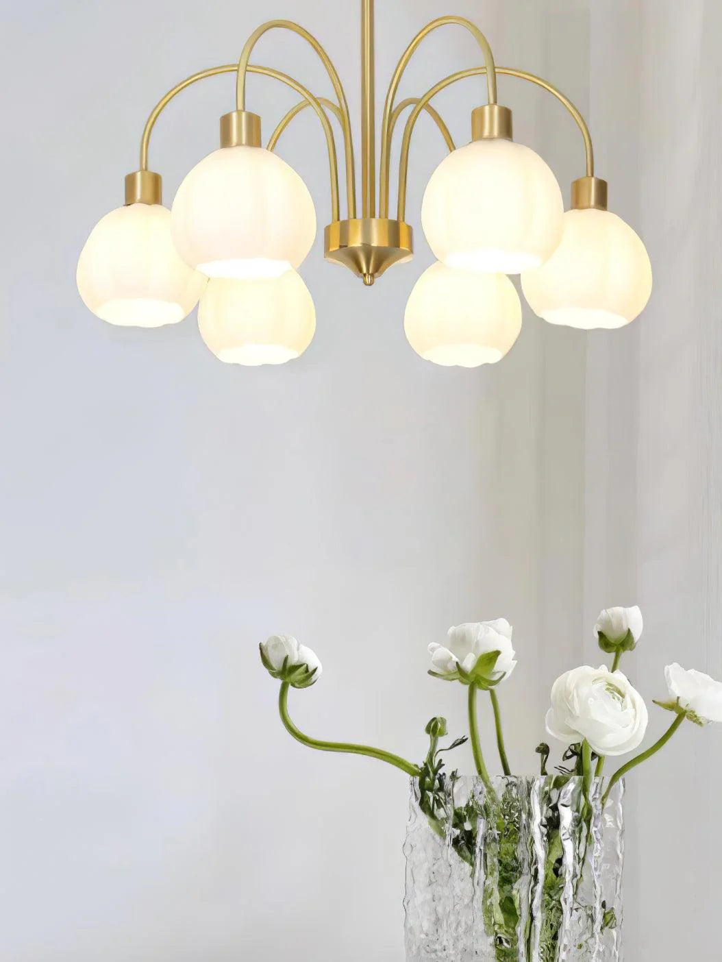 French Gooseneck Chandelier 7