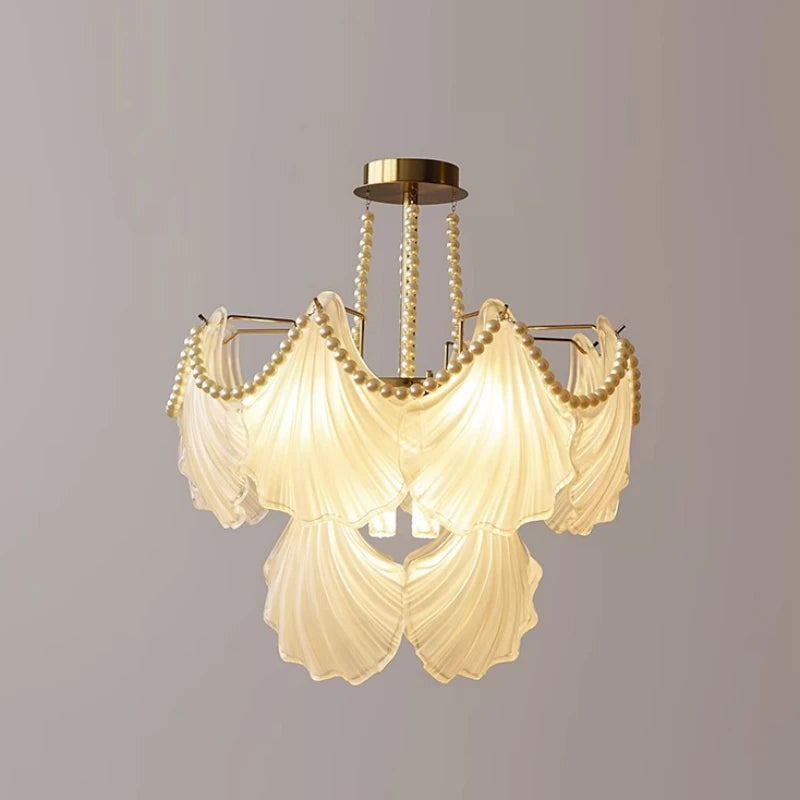 French_Pearl_Shell_Chandelier_5