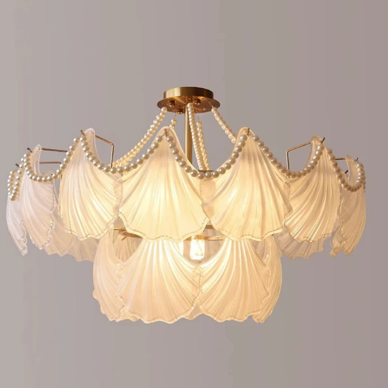French_Pearl_Shell_Chandelier_7