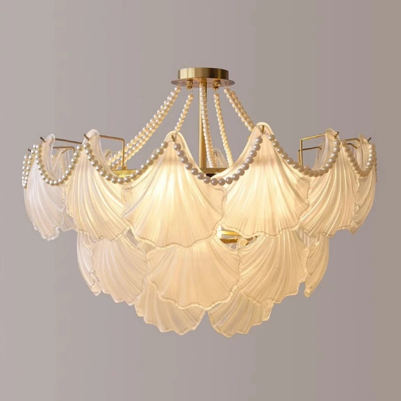 French_Pearl_Shell_Chandelier_8