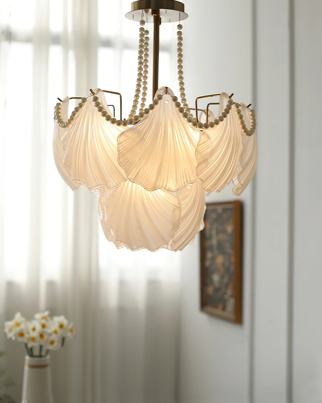 French_Pearl_Shell_Chandelier_9