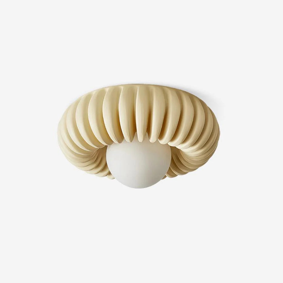 French_Pleated_Ceiling_Light_1