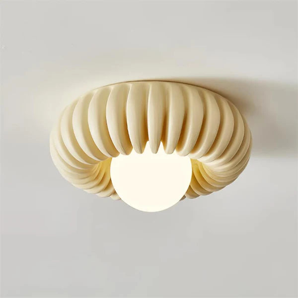 French_Pleated_Ceiling_Light_2