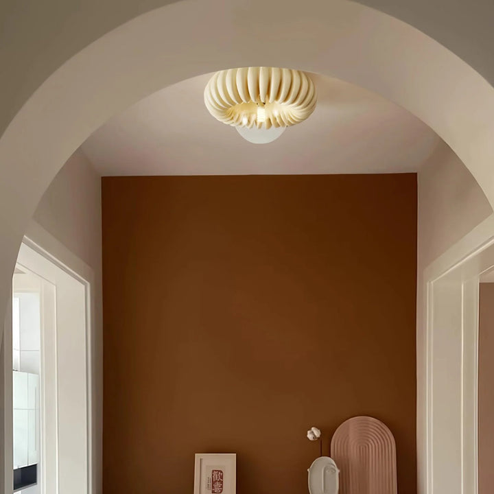French_Pleated_Ceiling_Light_4