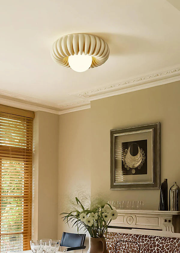 French_Pleated_Ceiling_Light_8
