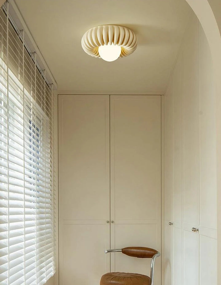 French_Pleated_Ceiling_Light_9
