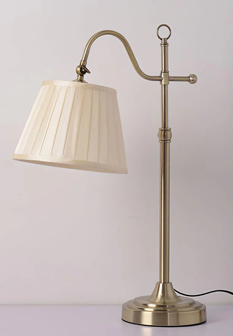 French Pleated Shade Table Lamp-22