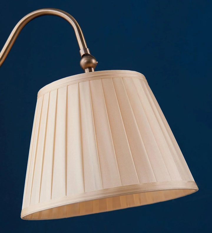 French Pleated Shade Table Lamp-3