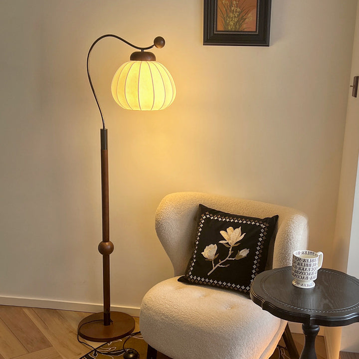 French Pumpkin Floor Lamp 3