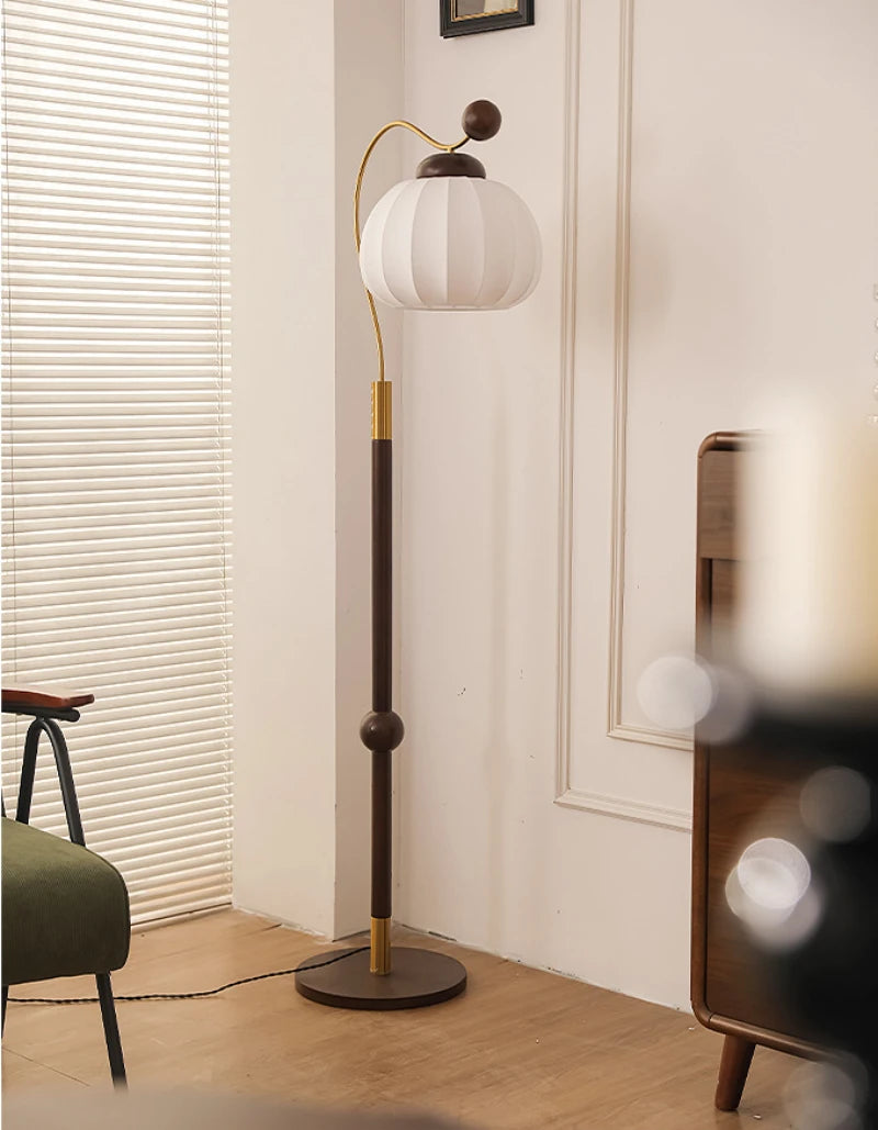 French Pumpkin Floor Lamp 4