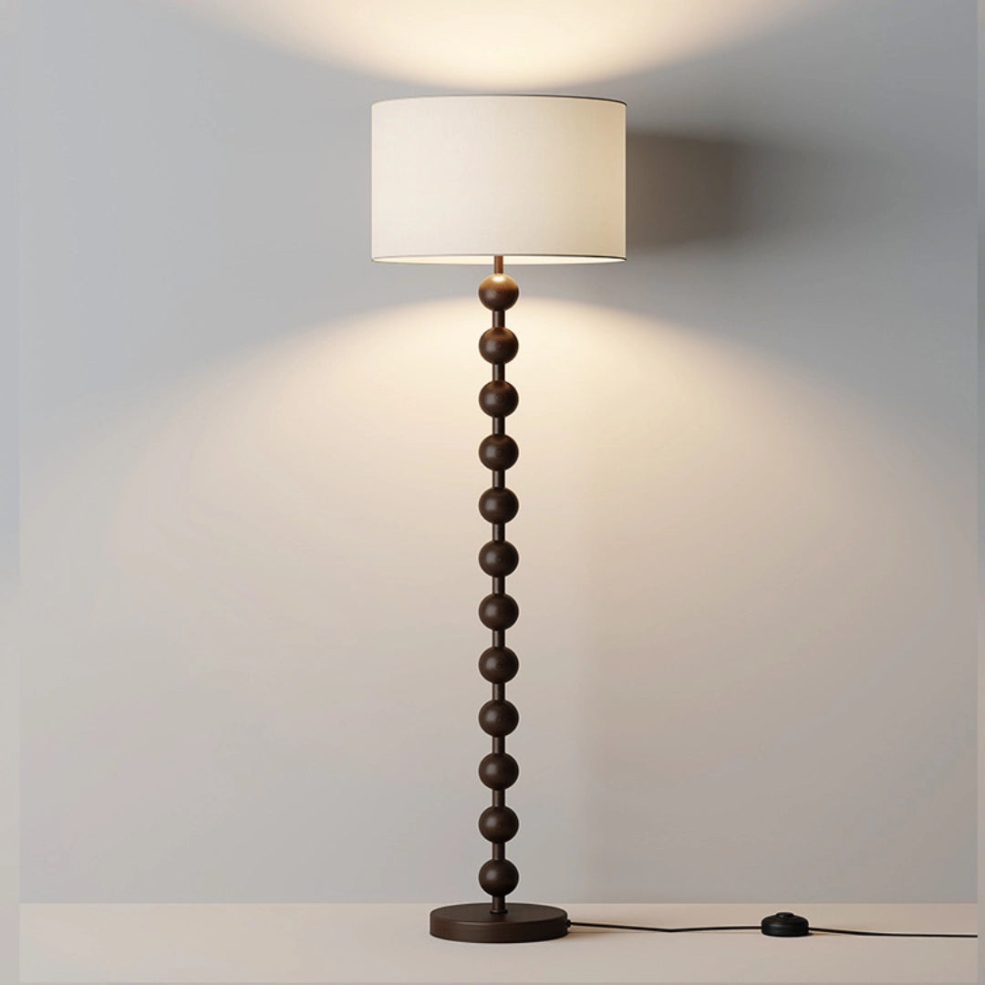 French Retro Solid Wood Floor Lamp 15