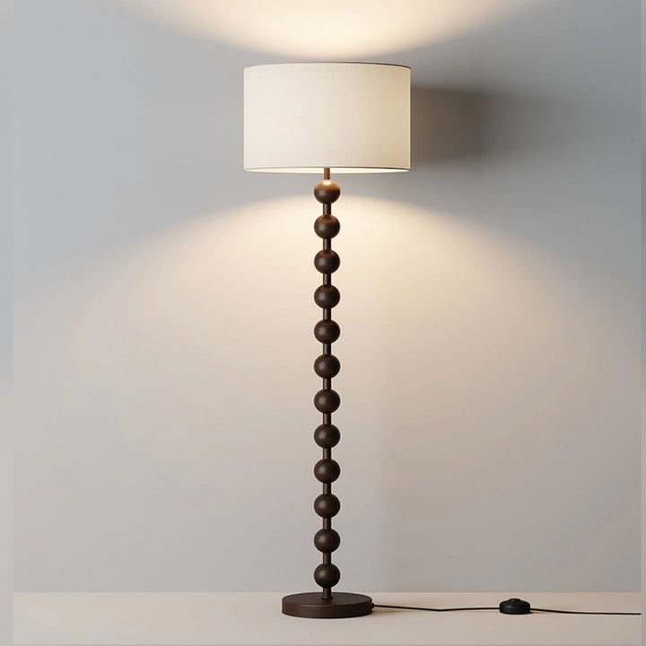 French Retro Solid Wood Floor Lamp 15