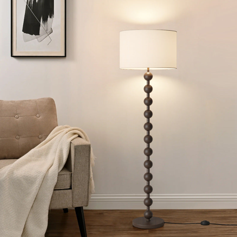 French Retro Solid Wood Floor Lamp 6