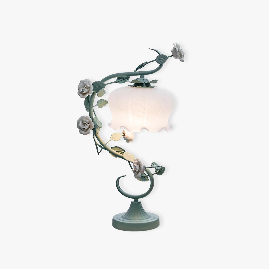 French Rose Table Lamp 1