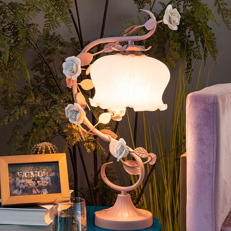 French Rose Table Lamp 10