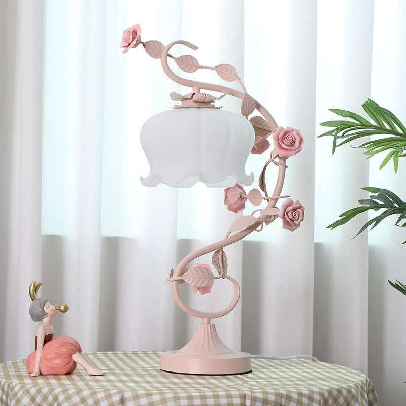 French Rose Table Lamp 19