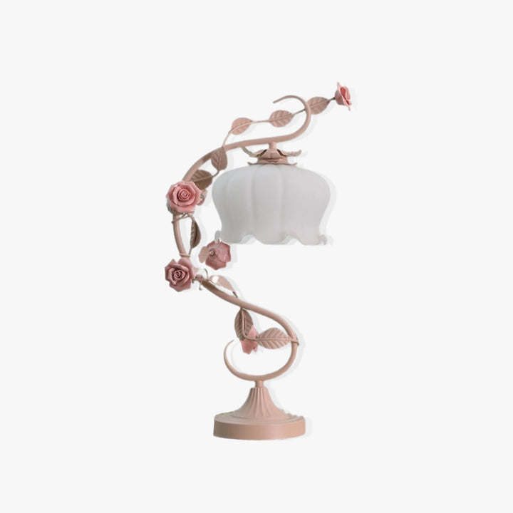 French Rose Table Lamp 2