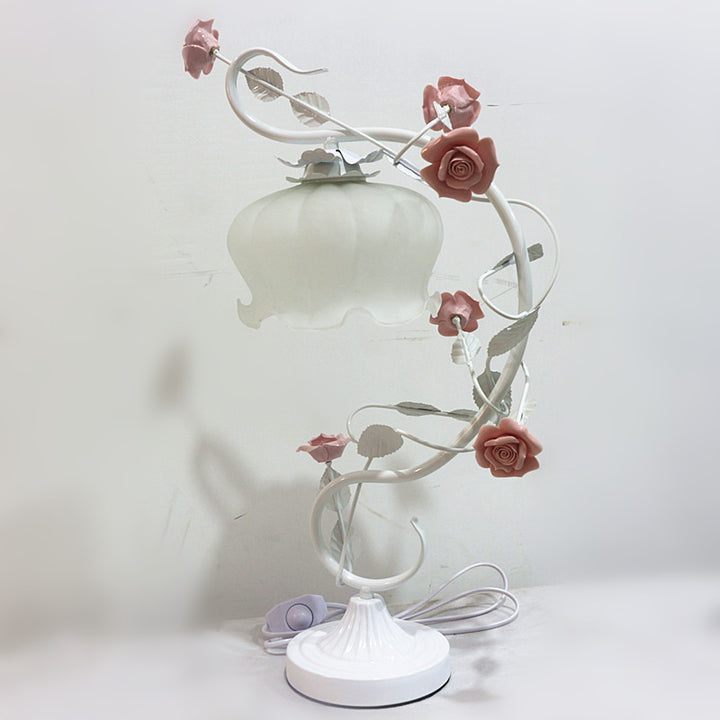 French Rose Table Lamp 22