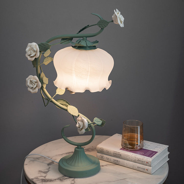 French Rose Table Lamp 4