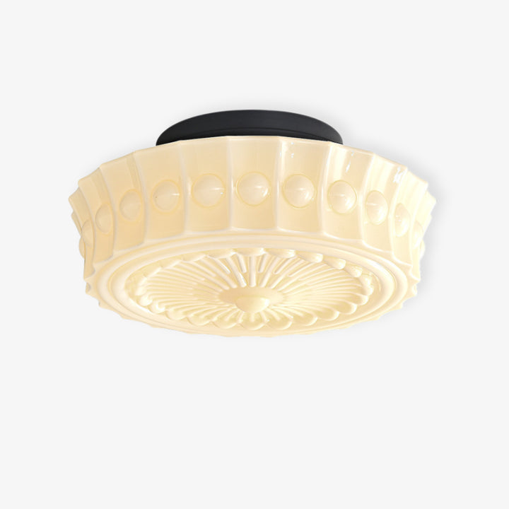 French_Vintage_Drum_Ceiling_Light_1