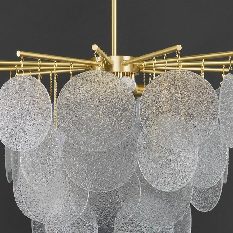 Frosted Glass Chandelier 1