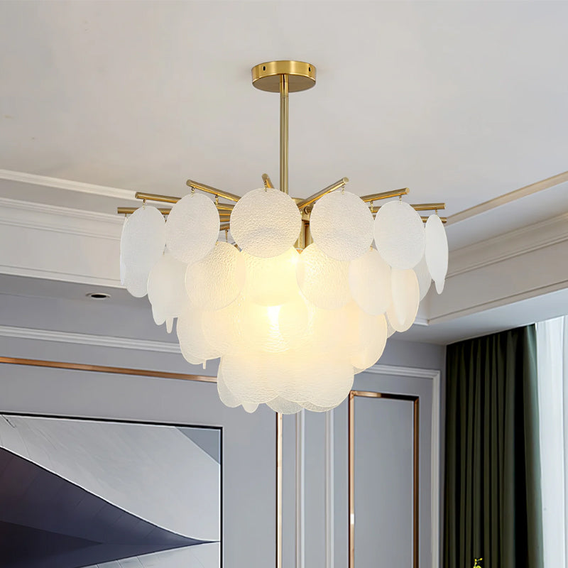 Frosted Glass Chandelier 6