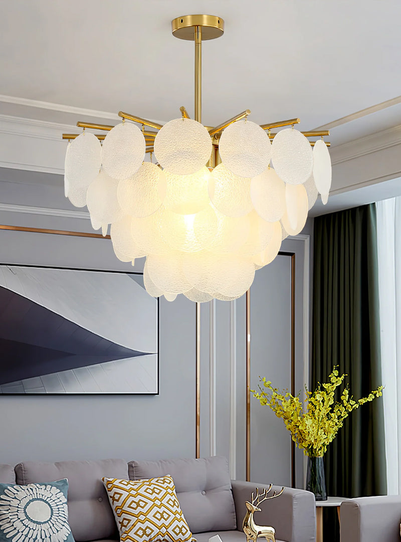 Frosted Glass Chandelier 8