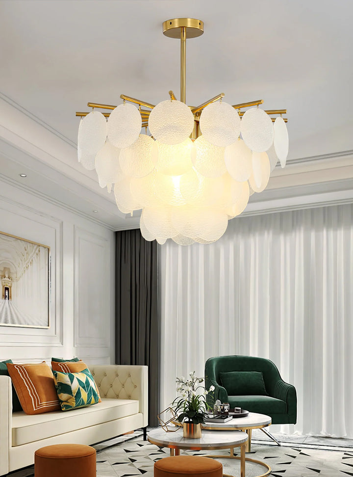 Frosted Glass Chandelier 9