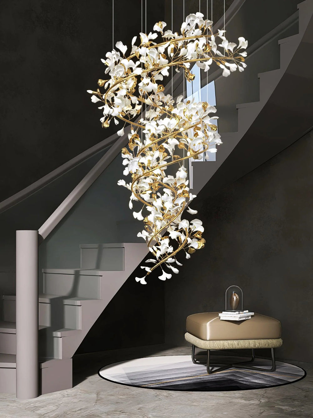 Gingko_Chandelier_S_5