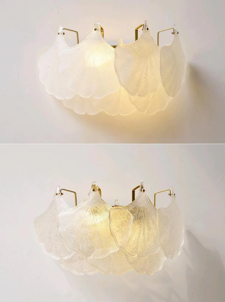 Ginkgo Biloba Leaf Wall Lamp