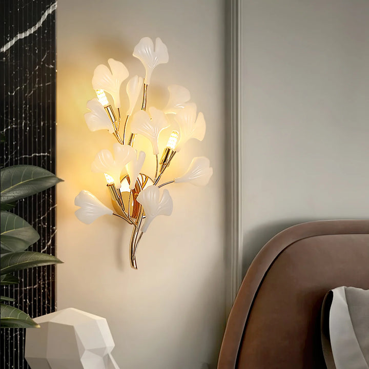 Ginkgo Leaf Wall Lamp 3